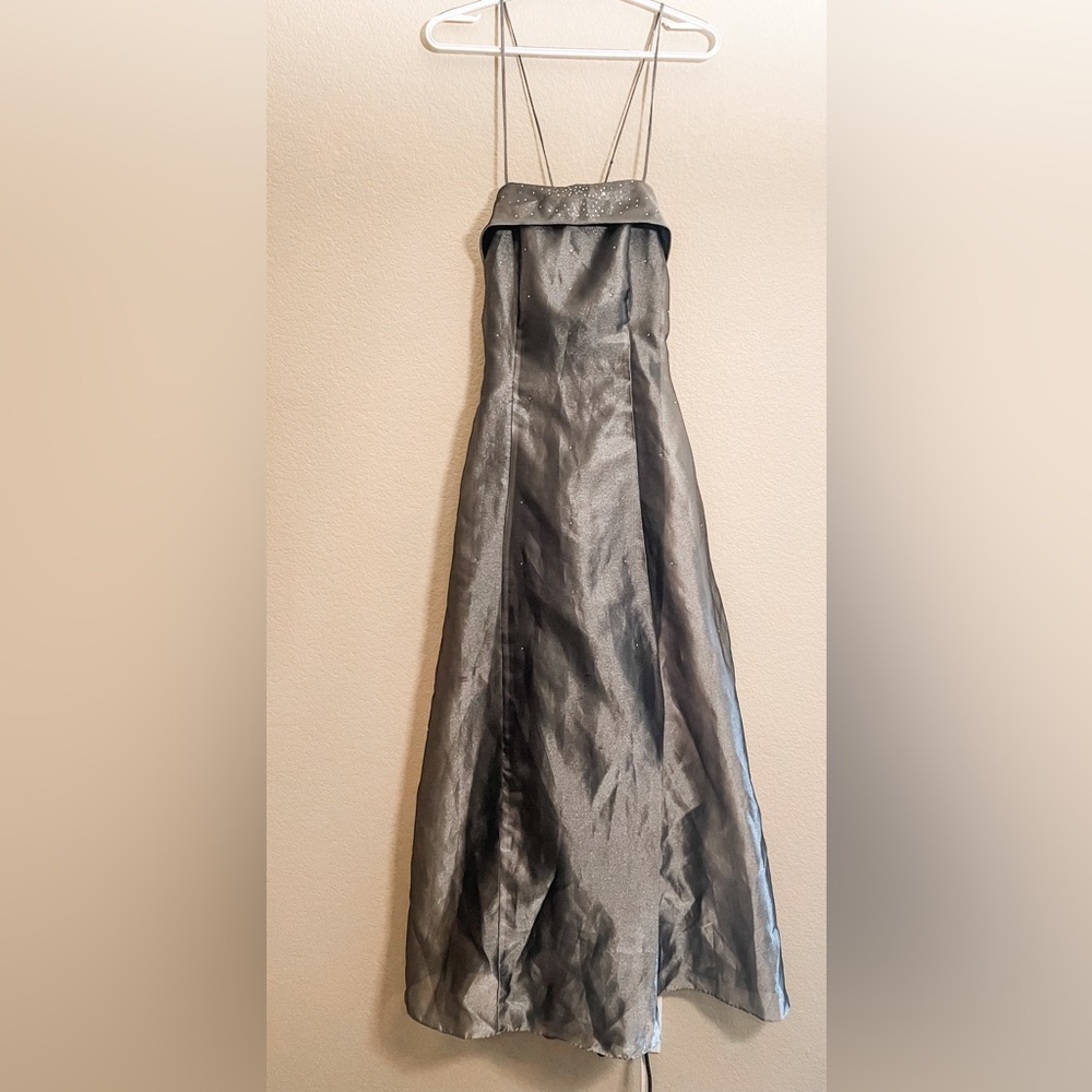 Tory Burch Strapless Silver Dress